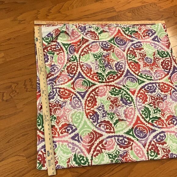 Bright and beautiful multicolor shower curtain EUC - Picture 4 of 5